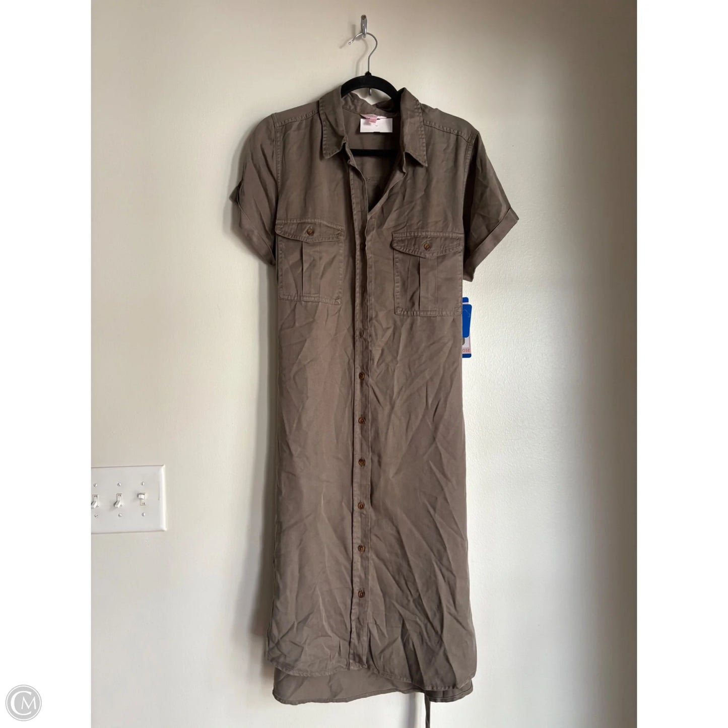 Dress Casual Maxi By Teddy Rose In Green, Size: L