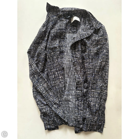 Top Long Sleeve By Ellen Tracy In Blue, Size: M