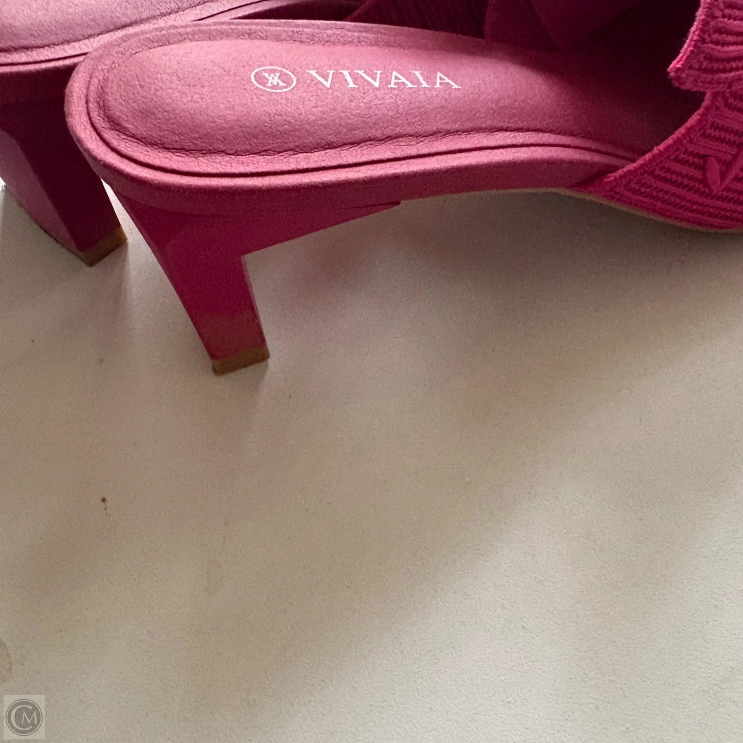 Sandals Heels Block By Vivaia In Pink, Size: 6.5