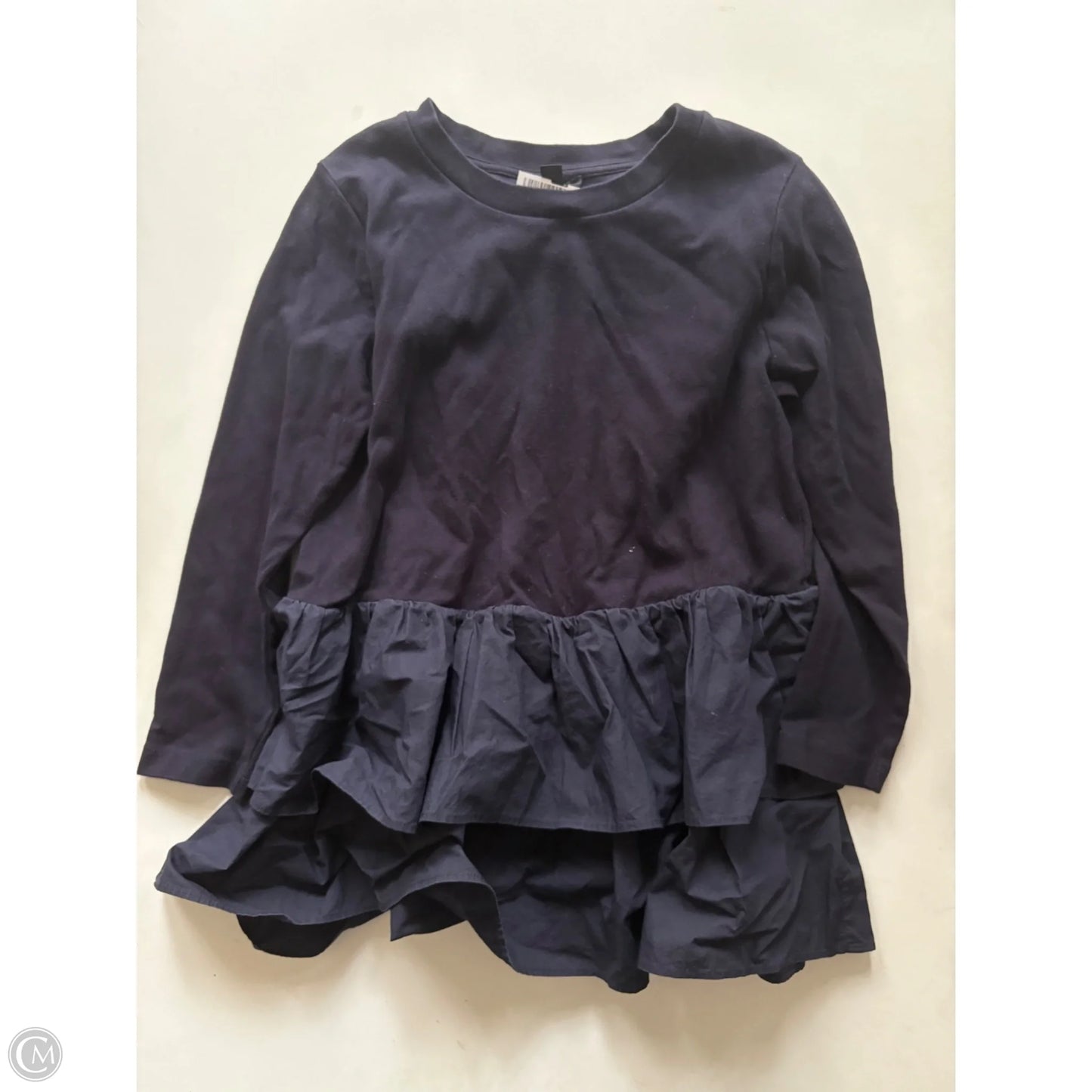 Top Long Sleeve By Cos In Navy, Size: Xs