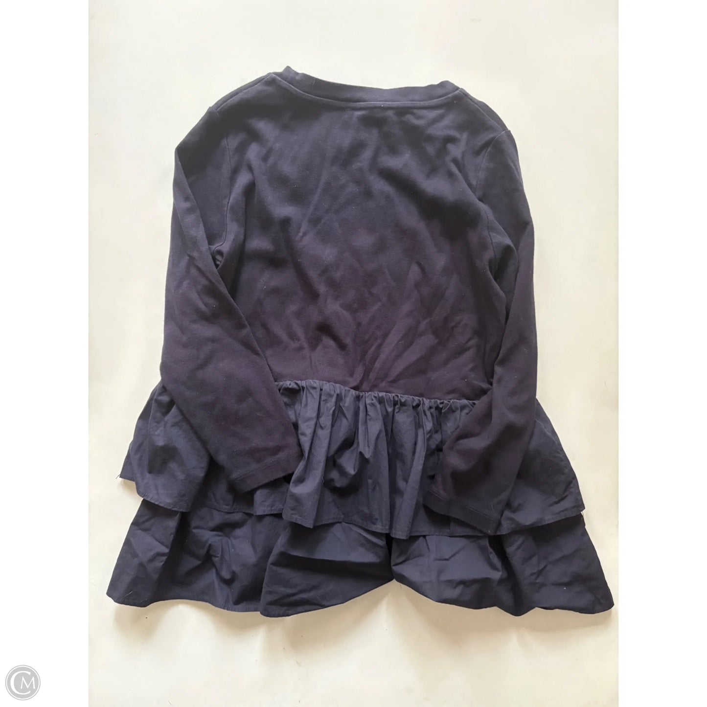 Top Long Sleeve By Cos In Navy, Size: Xs
