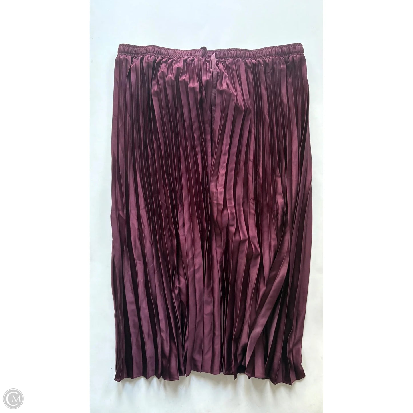 Skirt Maxi By Ellen Tracy In Maroon, Size: 16
