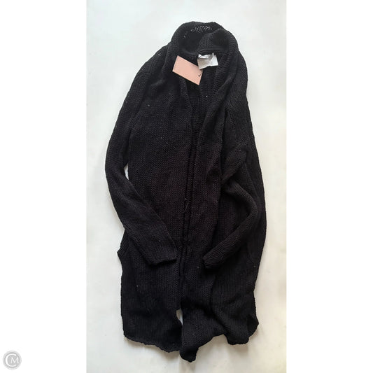 Sweater Cardigan By MM In Black, Size: M