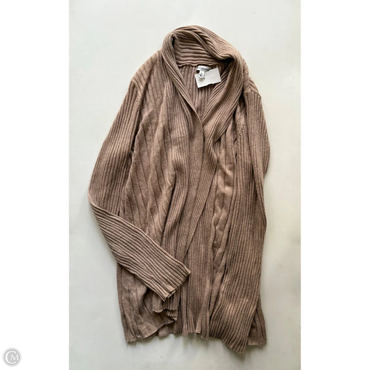 Sweater Cardigan By Croft And Barrow In Brown, Size: M