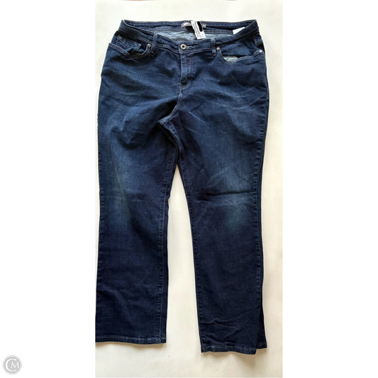 Jeans Straight By Silver In Blue, Size: 20