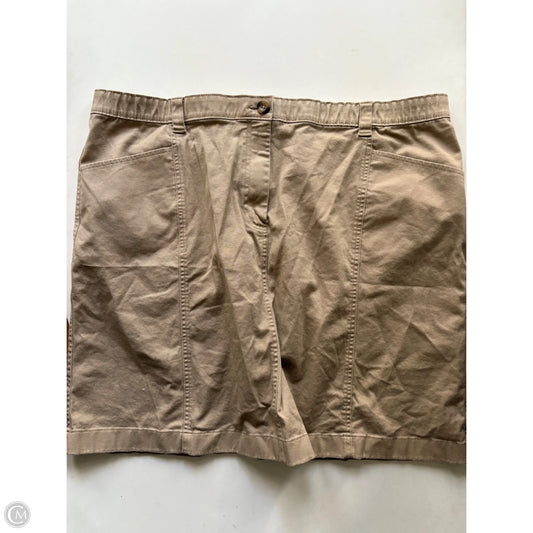 Skirt Midi By L.l. Bean In Brown, Size: 2