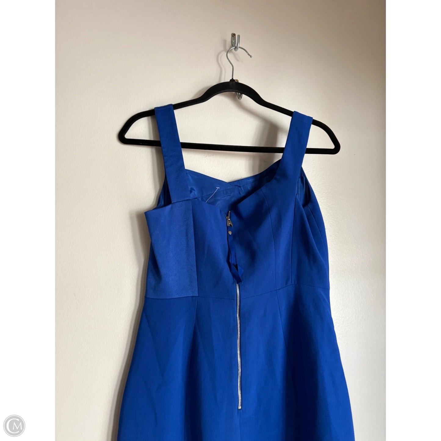 Dress Casual Midi By Karen Millen In Blue, Size: L