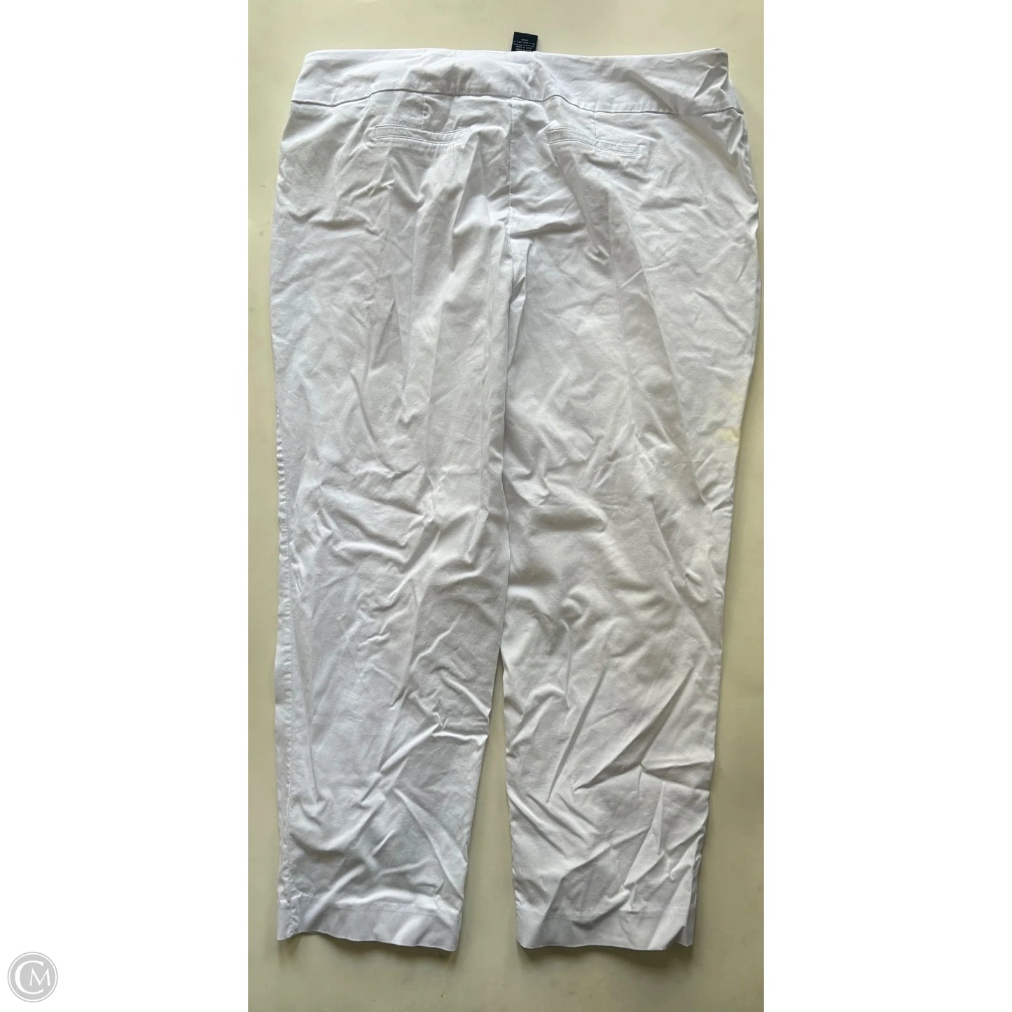 Pants Chinos & Khakis By Zac And Rachel In White, Size: 22