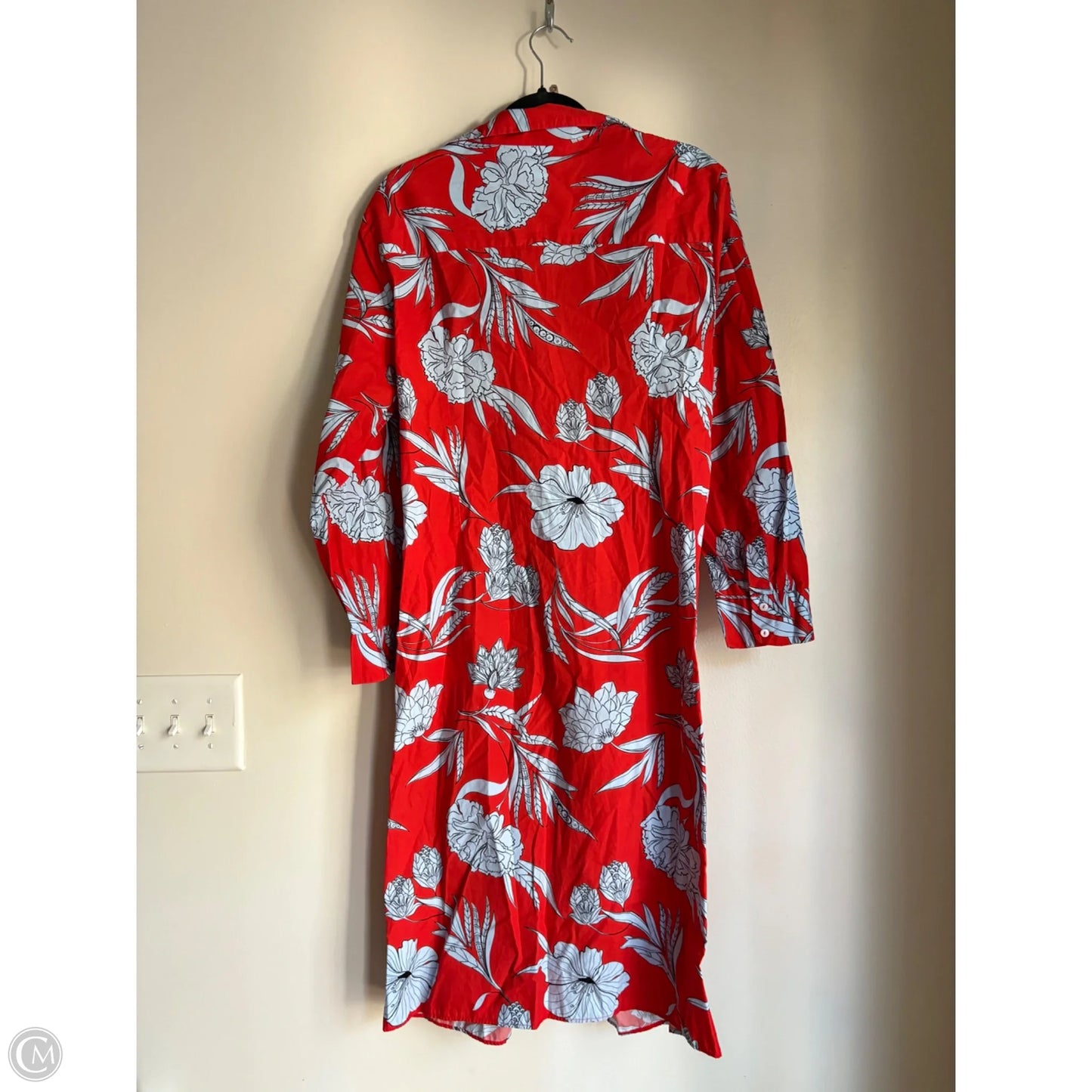 Dress Casual Maxi By Zara Women In Red, Size: Xl