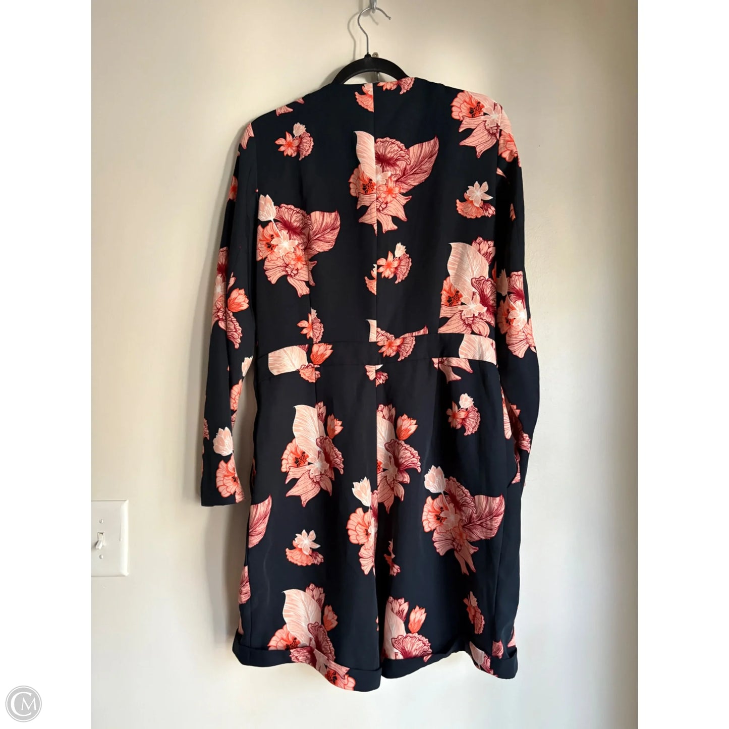 Romper By H&m In Floral Print, Size: L