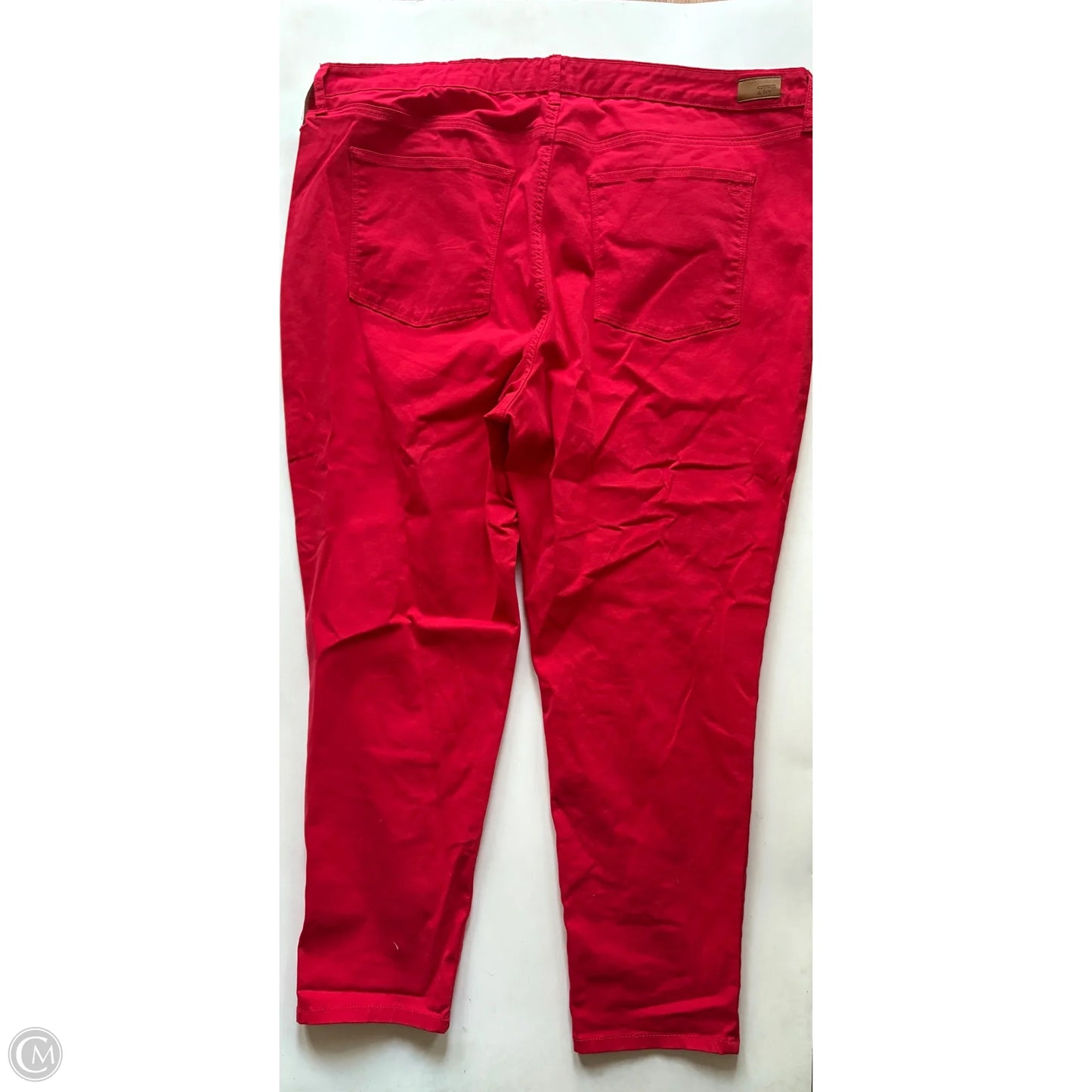 Pants Chinos & Khakis By Crown And Ivy In Red, Size: 22