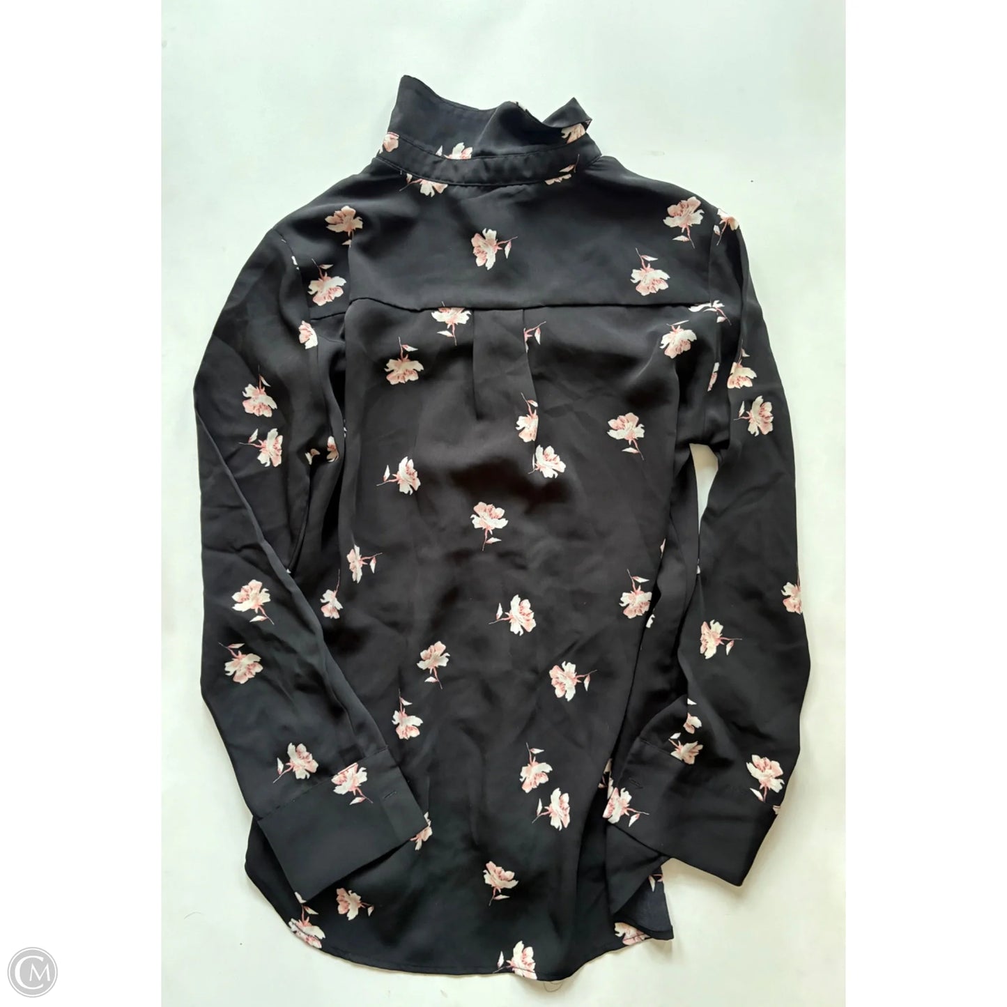 Blouse Long Sleeve By Elodie In Black, Size: S