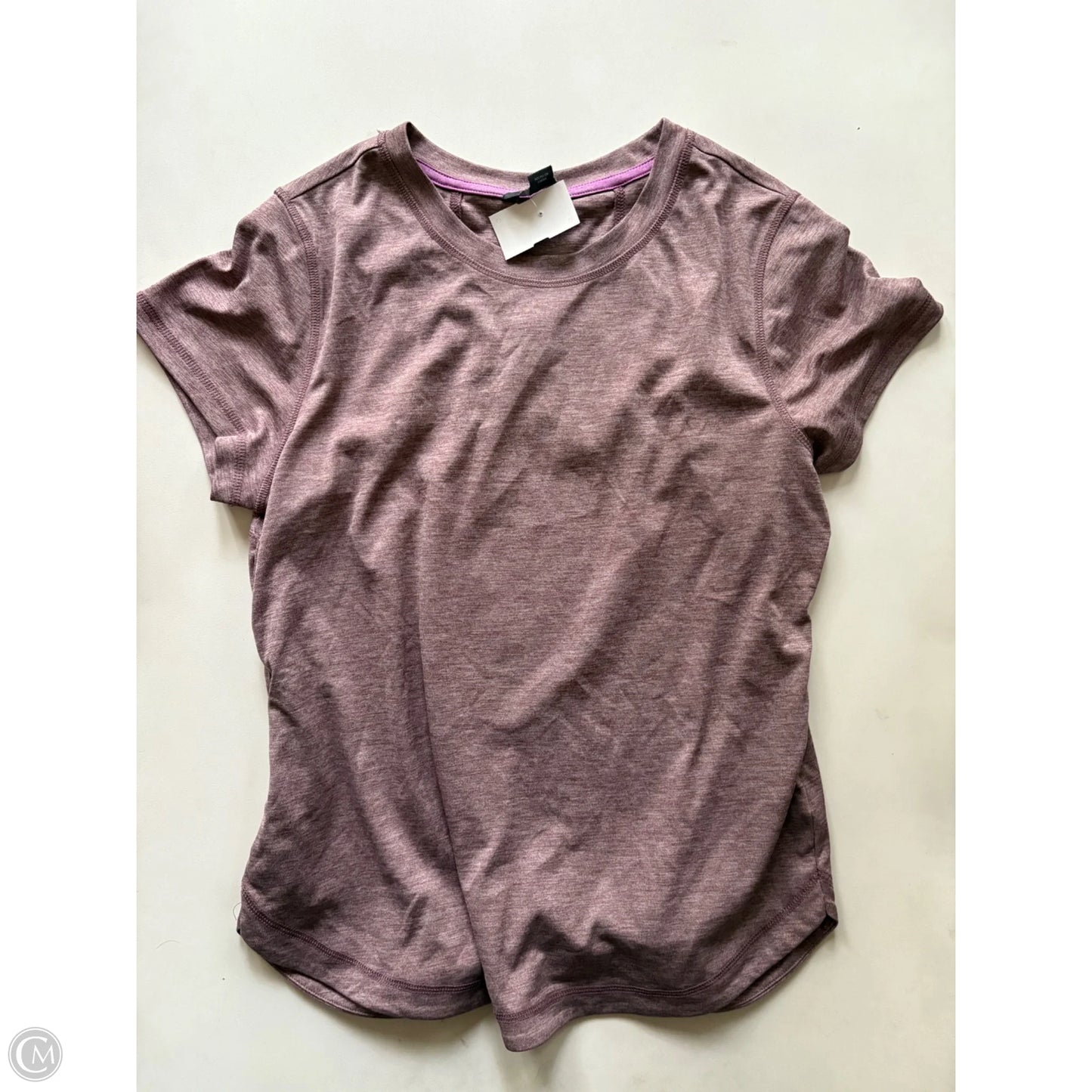 Athletic Top Short Sleeve By Eddie Bauer In Pink, Size: M