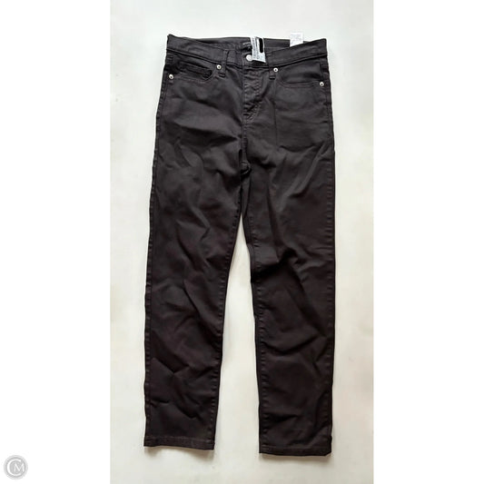 Jeans Straight By Banana Republic In Brown, Size: 6
