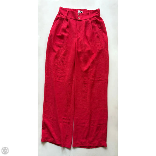 Pants Dress By Clothes Mentor In Red, Size: S