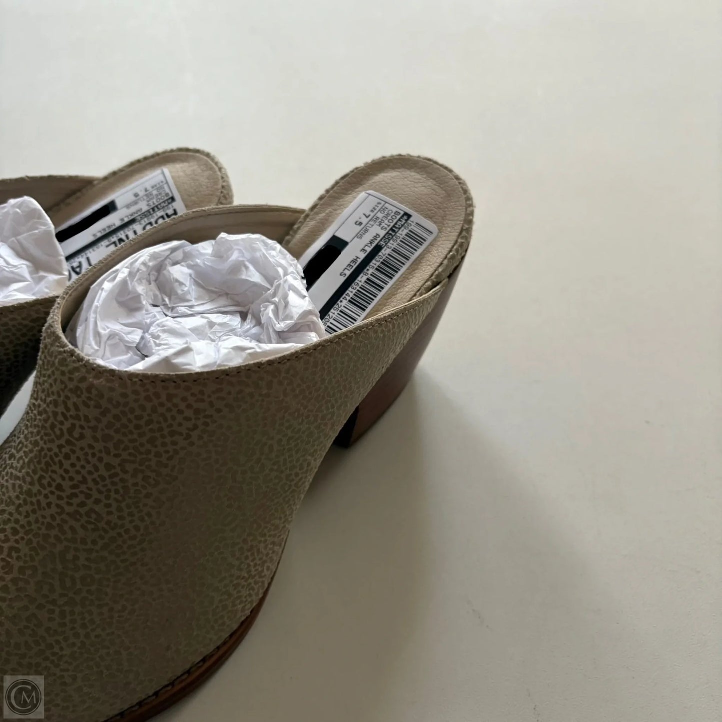 Boots Ankle Heels By Matisse In Cream, Size: 7.5