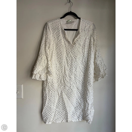 Dress Casual Midi By Jade In Polkadot Pattern, Size: M