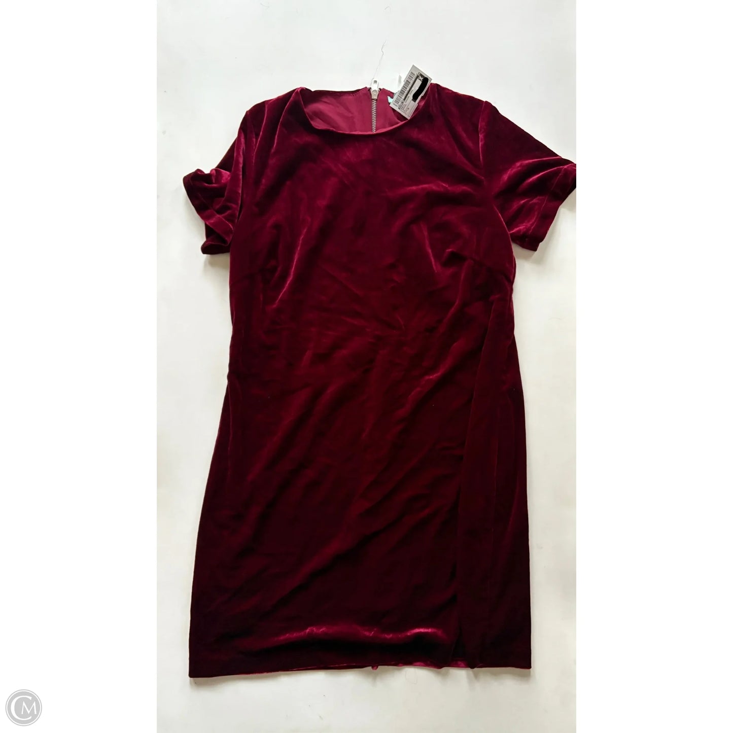 Dress Casual Midi By Karlie In Maroon, Size: M