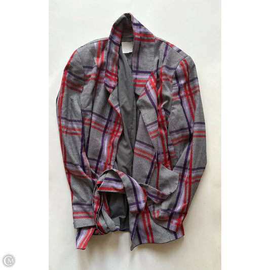 Blazer By New York And Co In Plaid Pattern, Size: M