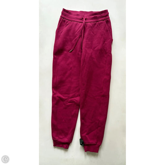 Athletic Pants By Lululemon In Pink, Size: Xs