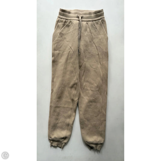Athletic Pants By Lululemon In Tan, Size: Xs