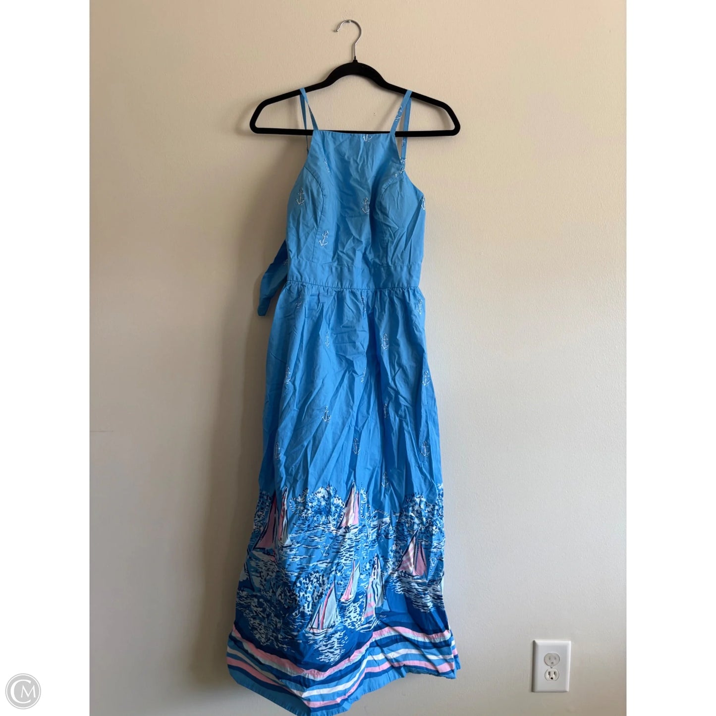 Dress Designer By Lilly Pulitzer In Blue, Size: 4