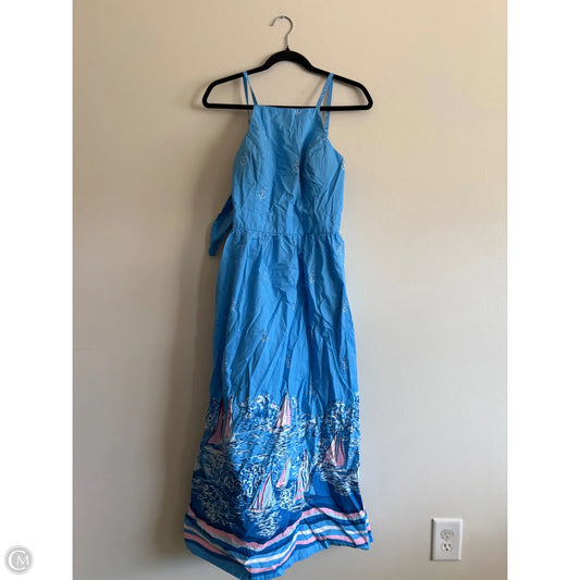 Dress Designer By Lilly Pulitzer In Blue, Size: 4