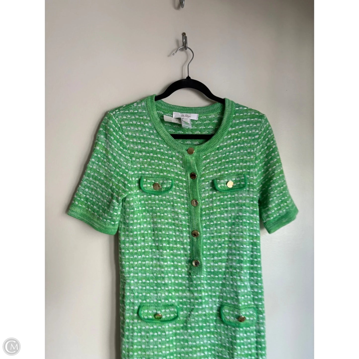 Dress Designer By Lilly Pulitzer In Green, Size: S