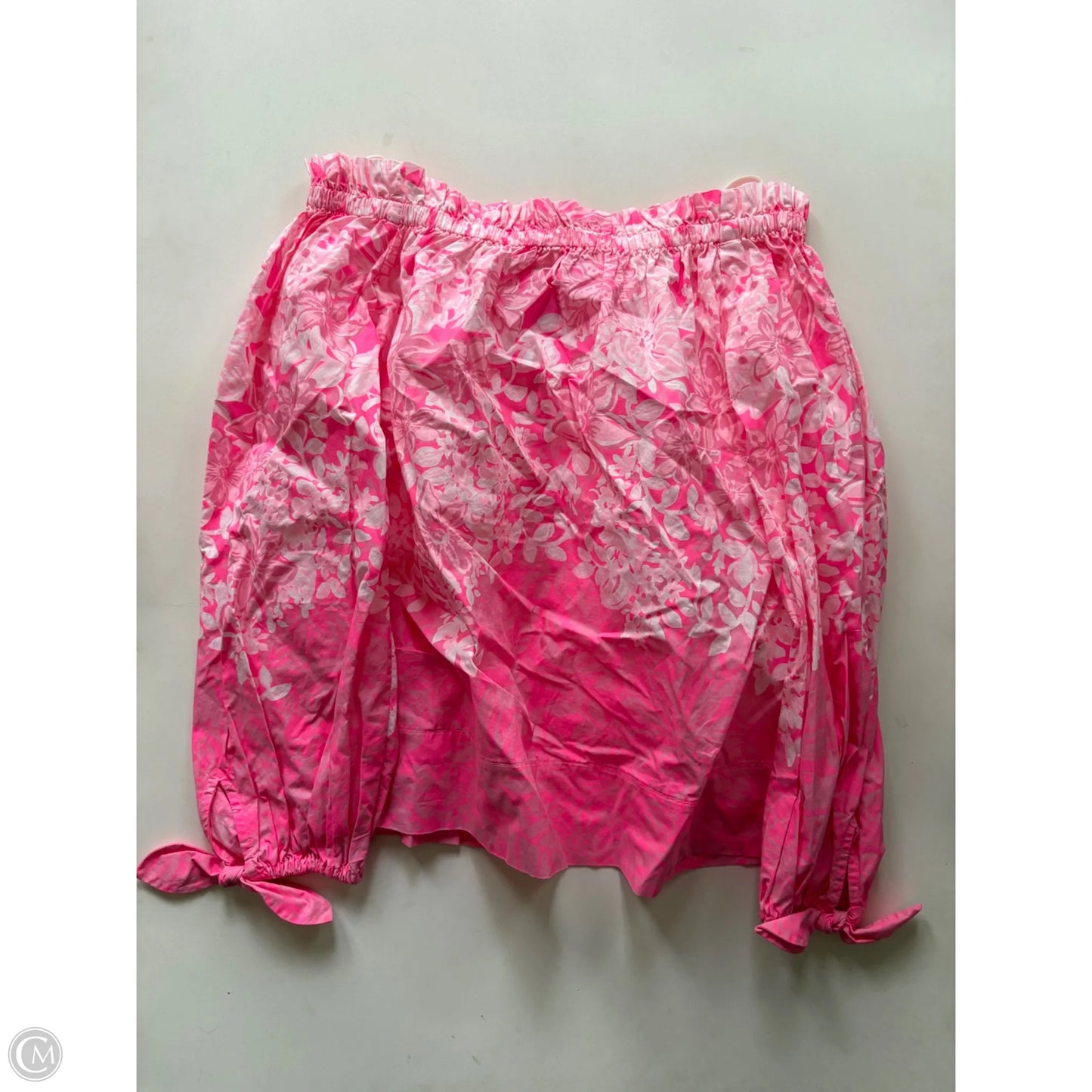 Top Long Sleeve Designer By Lilly Pulitzer In Pink, Size: Xs