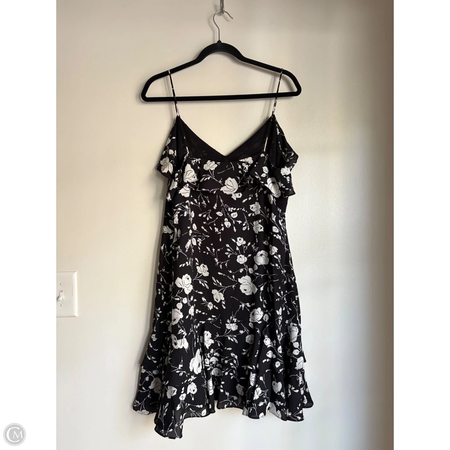 Dress Casual Midi By Lauren By Ralph Lauren In Black, Size: M