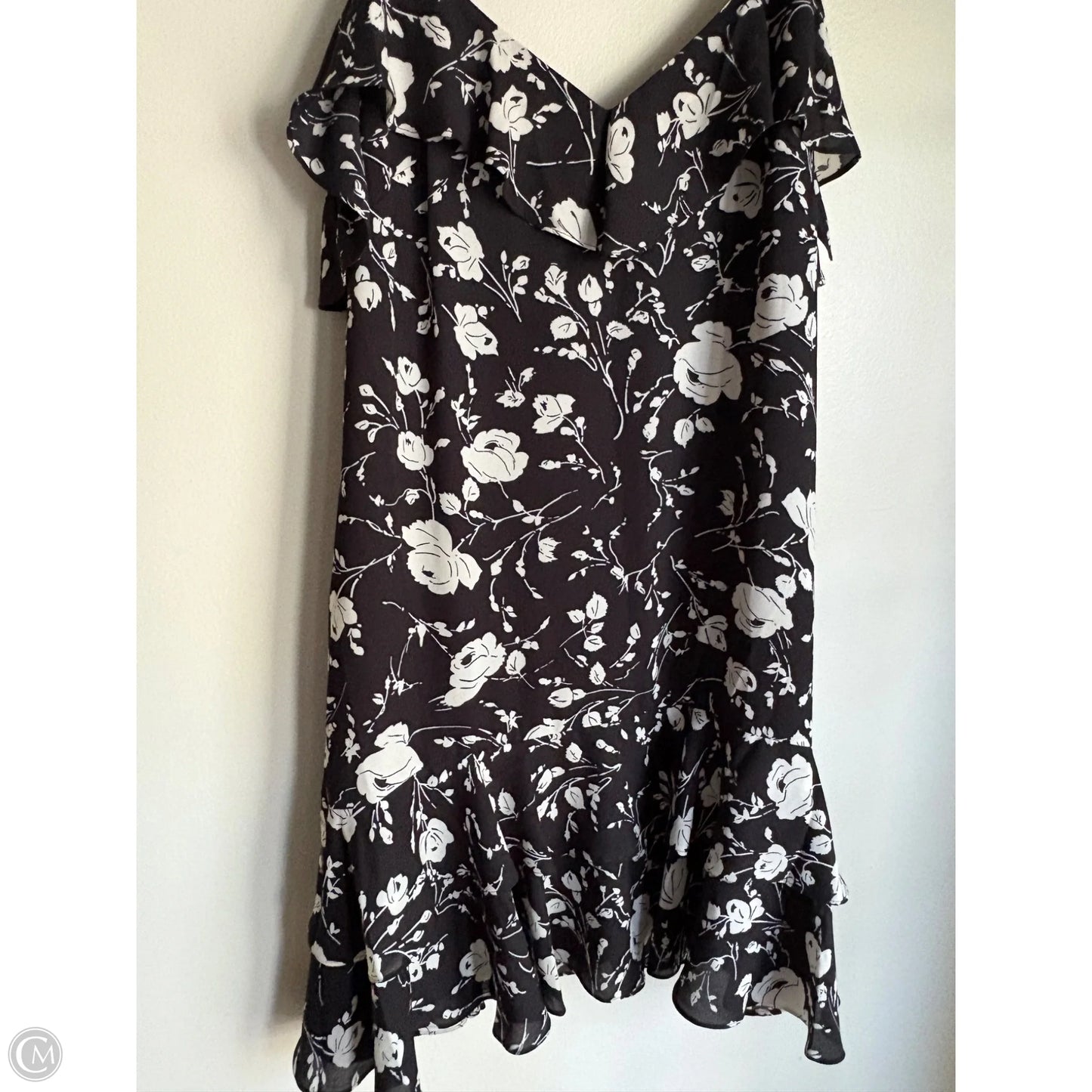 Dress Casual Midi By Lauren By Ralph Lauren In Black, Size: M