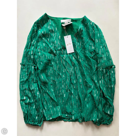 Blouse Designer By Lilly Pulitzer In Green, Size: 2