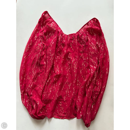 Blouse Designer By Lilly Pulitzer In Red, Size: Xs