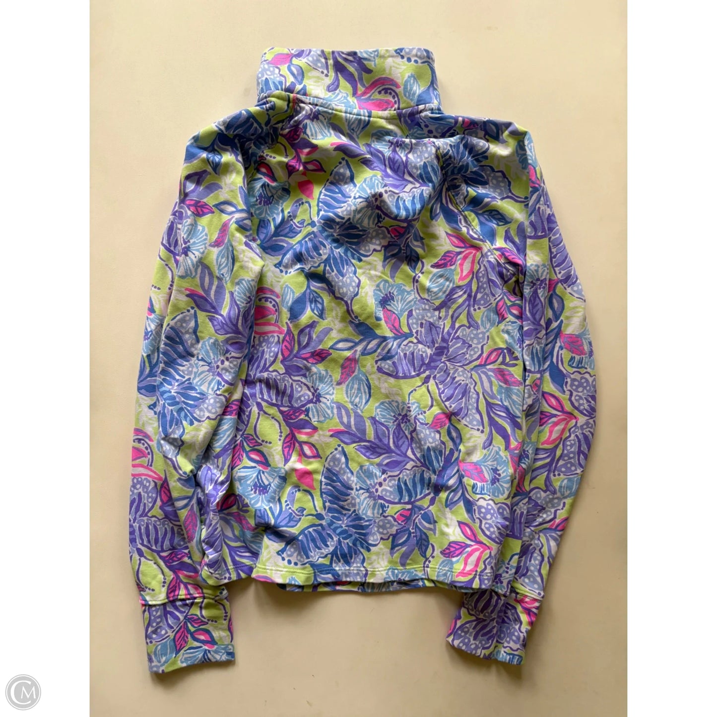 Top Long Sleeve Designer By Lilly Pulitzer In Purple, Size: Xs