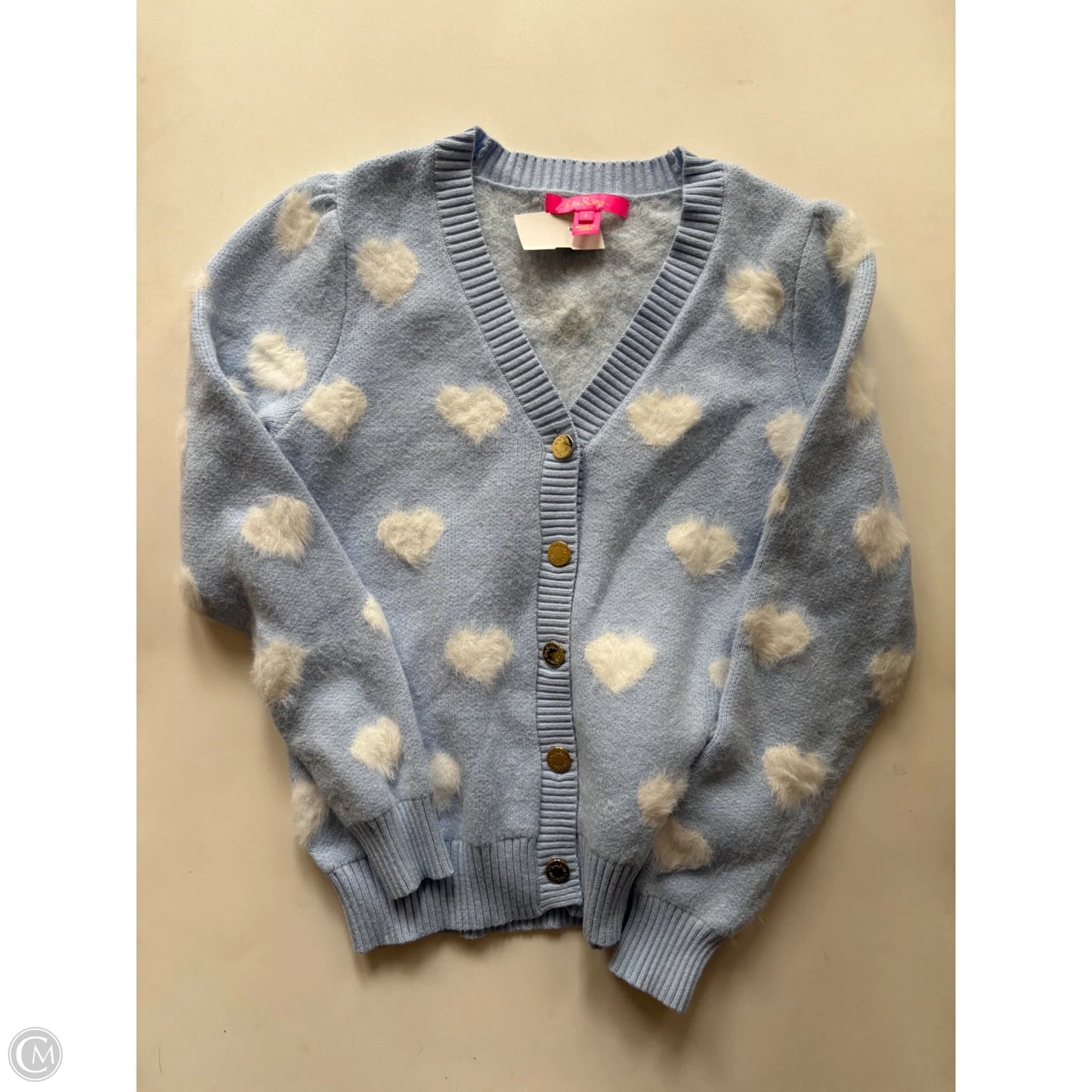 Sweater Designer By Lilly Pulitzer In Polkadot Pattern, Size: S