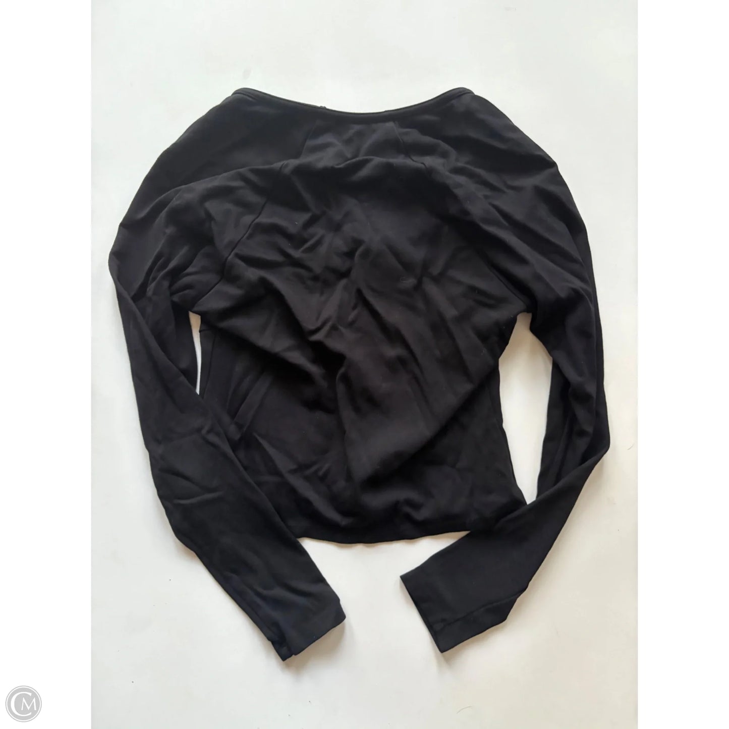Top Long Sleeve By Maeve In Black, Size: S
