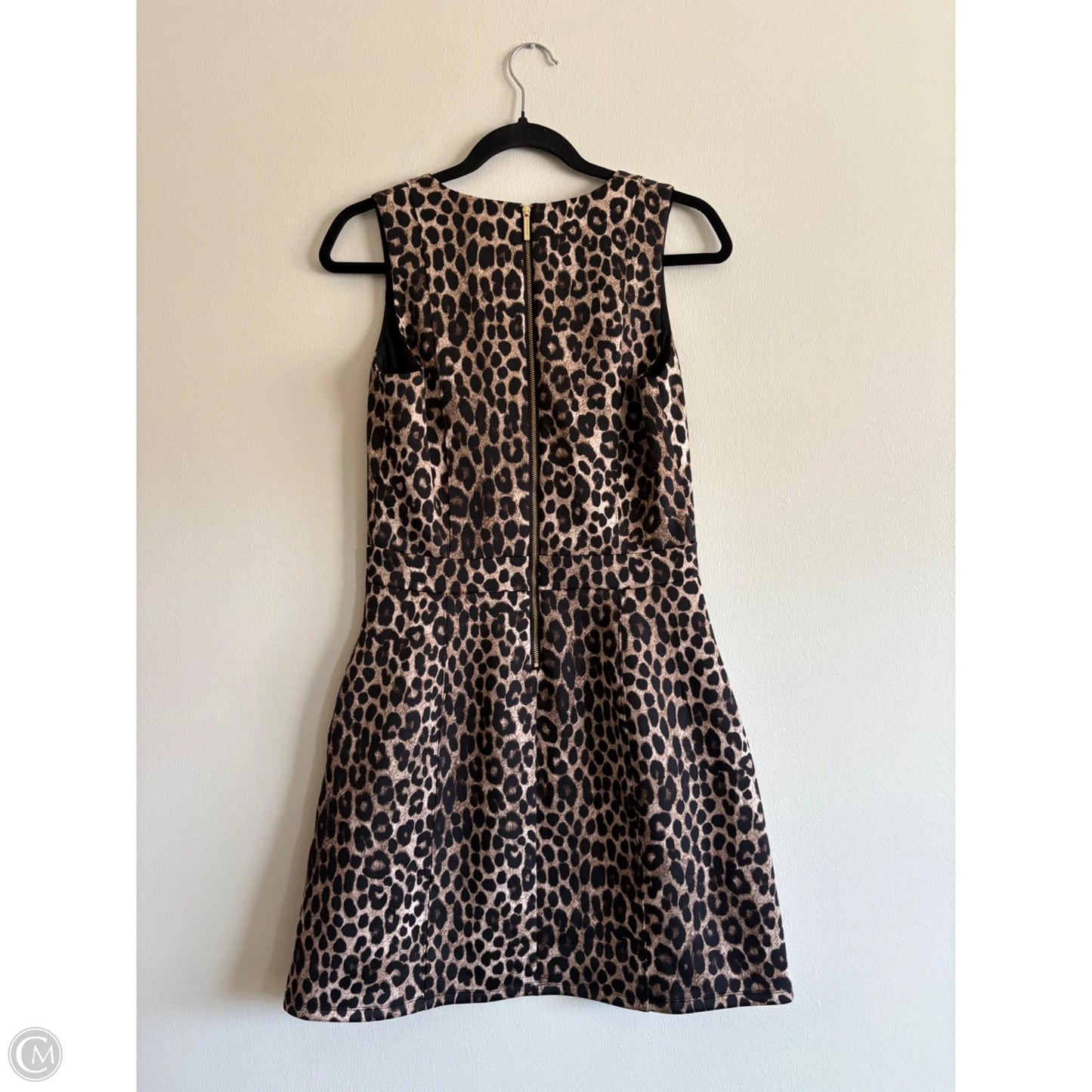 Dress Designer By Michael Kors In Animal Print, Size: S