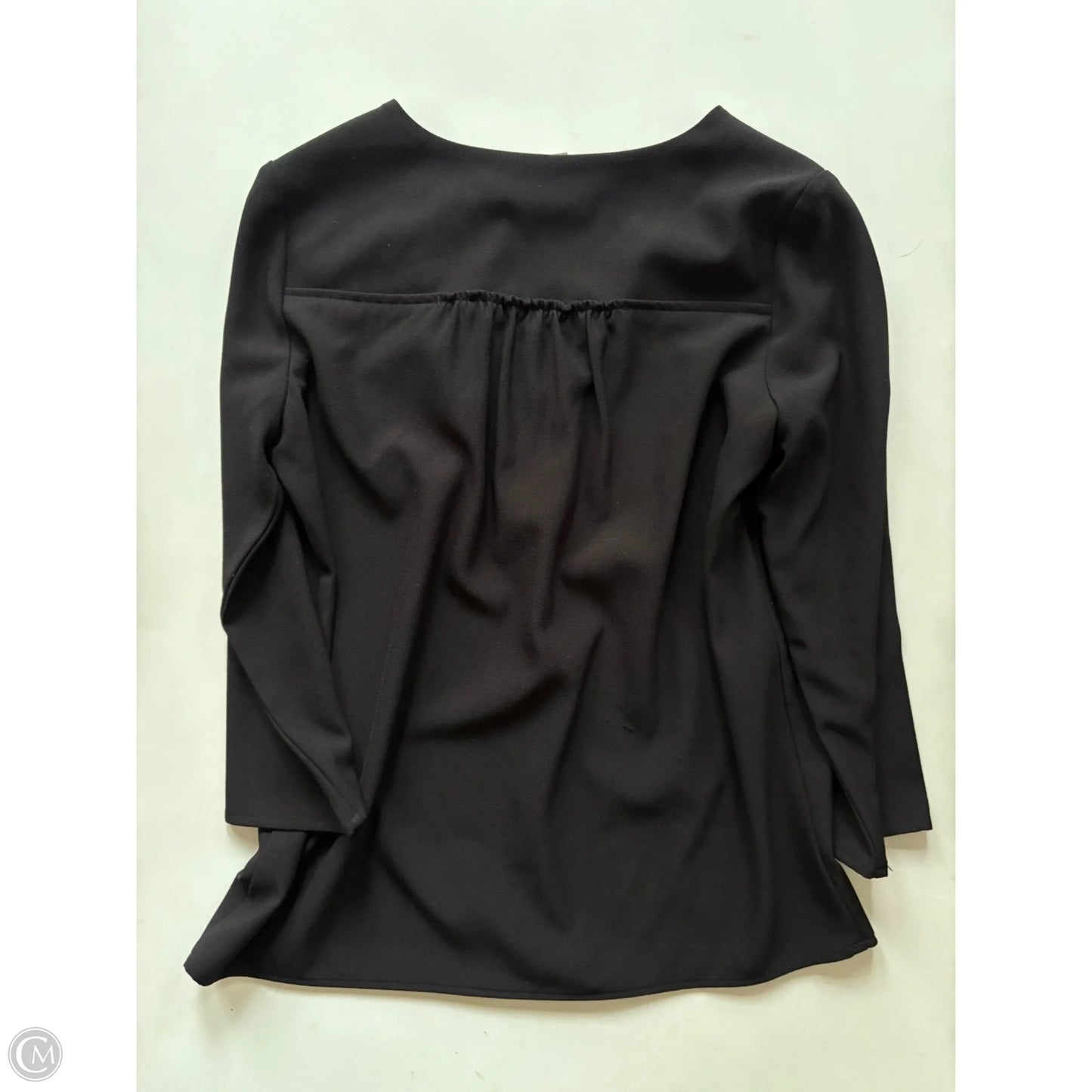 Top Long Sleeve By C & E  In Black, Size: S