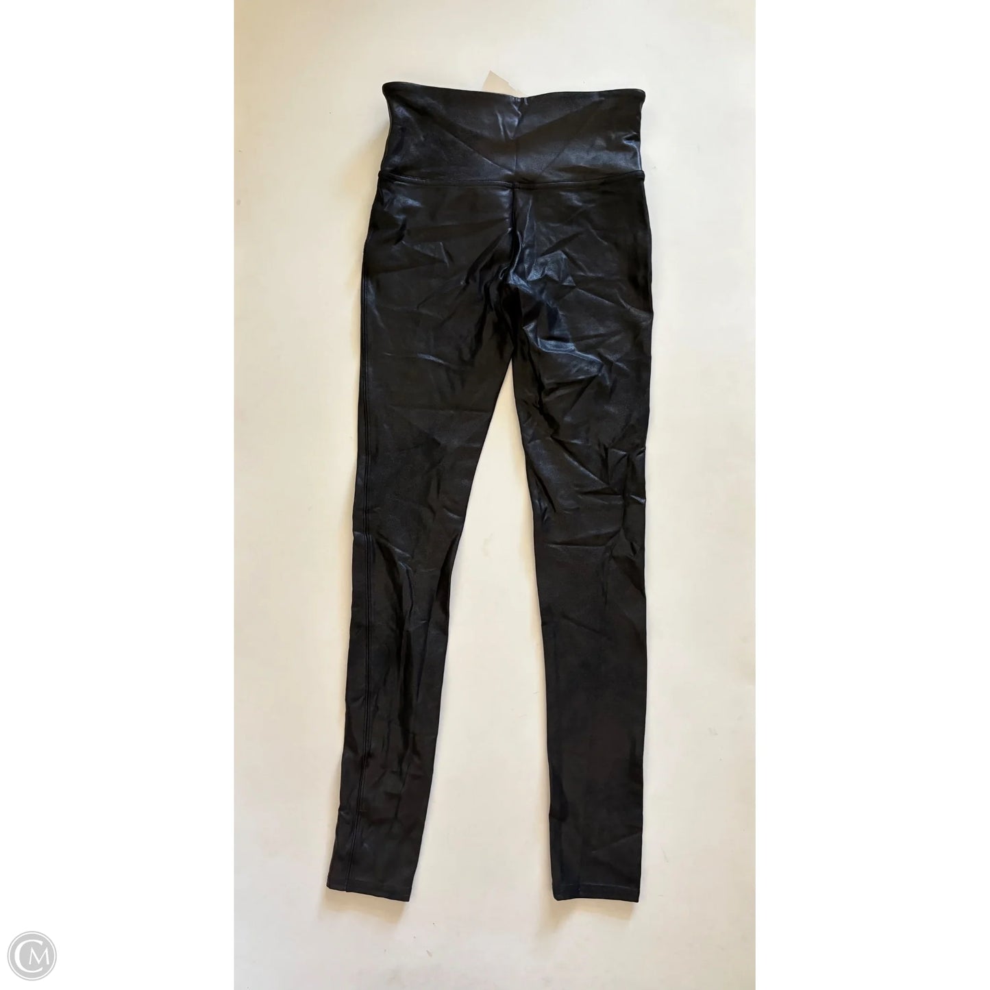 Athletic Leggings By Spanx In Black, Size: S