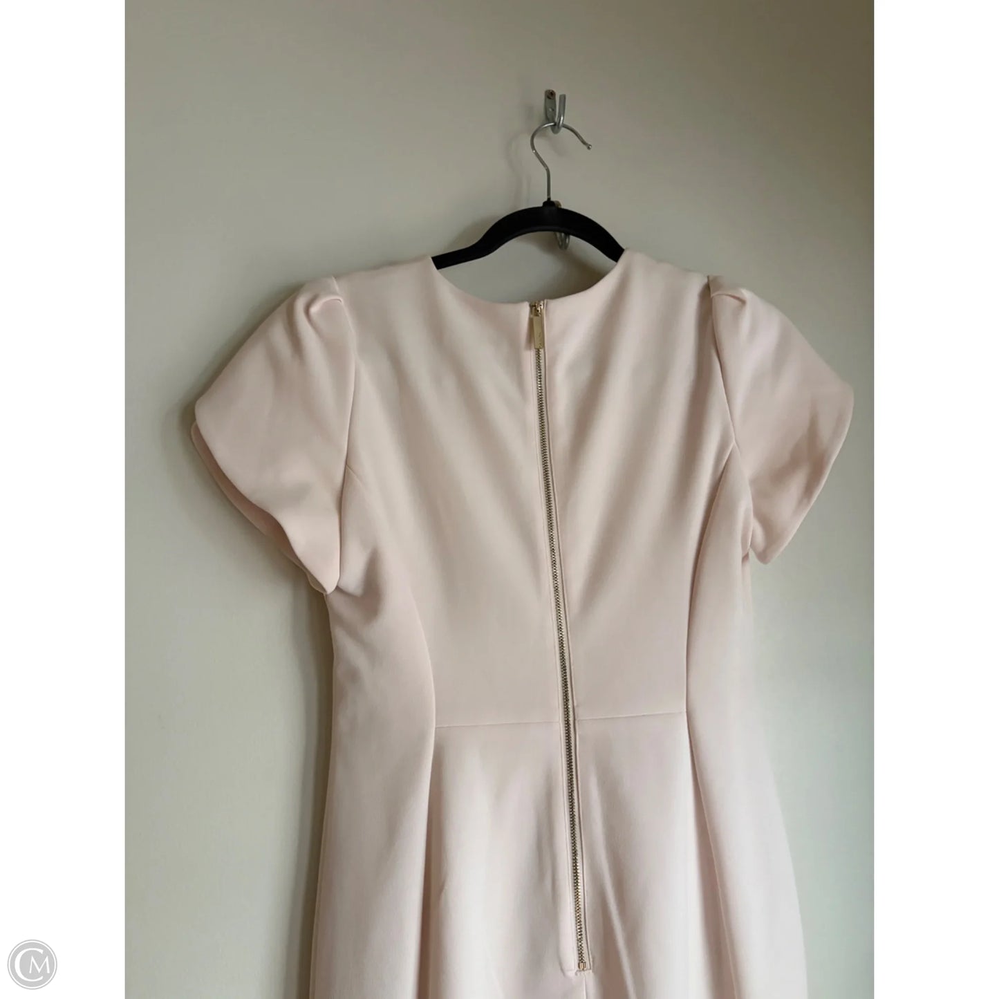 Dress Work By Calvin Klein In Cream, Size: S