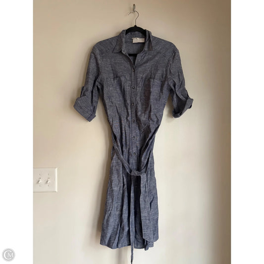 Dress Casual Midi By Max Studio In Blue, Size: Xs