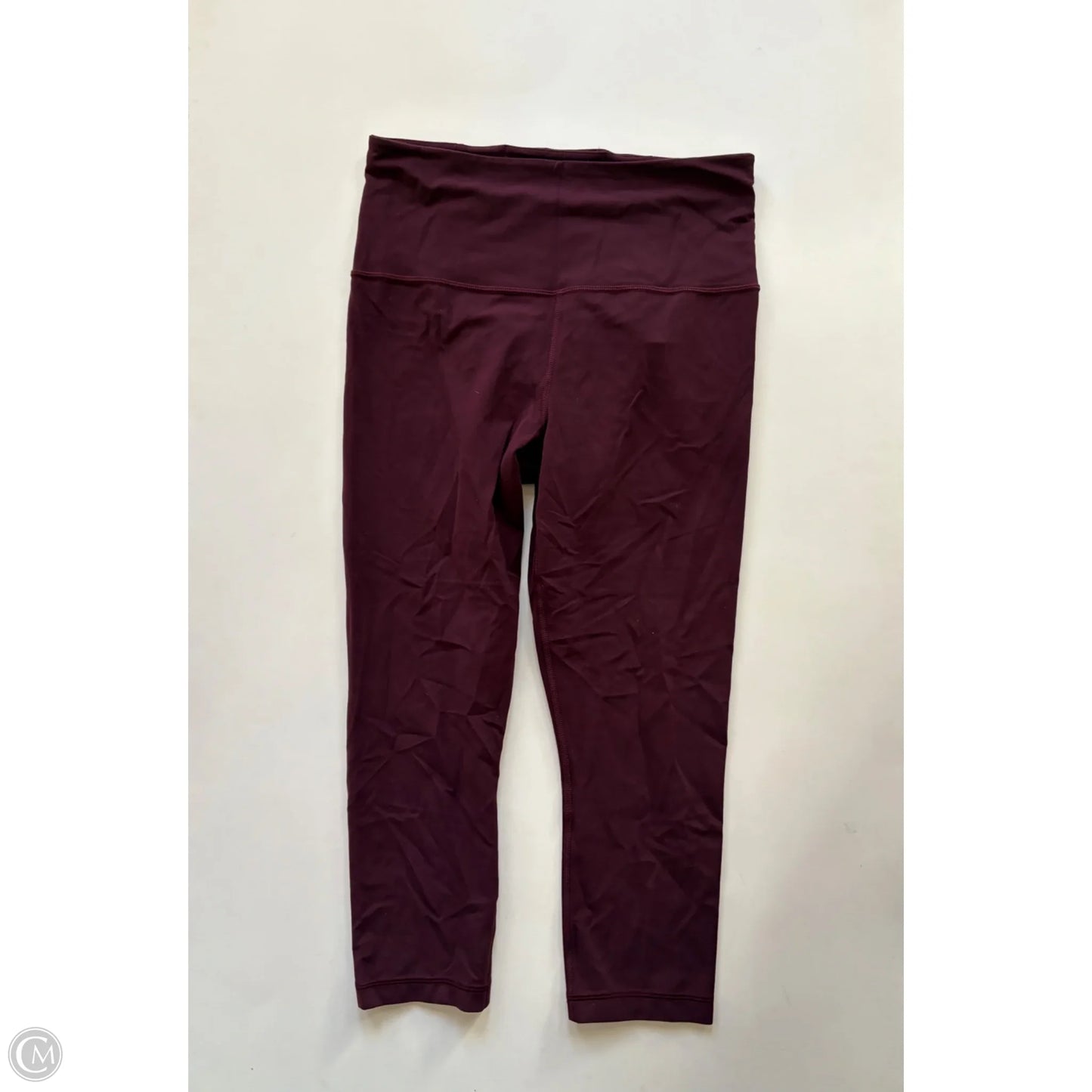 Athletic Leggings By Athleta In Maroon, Size: S