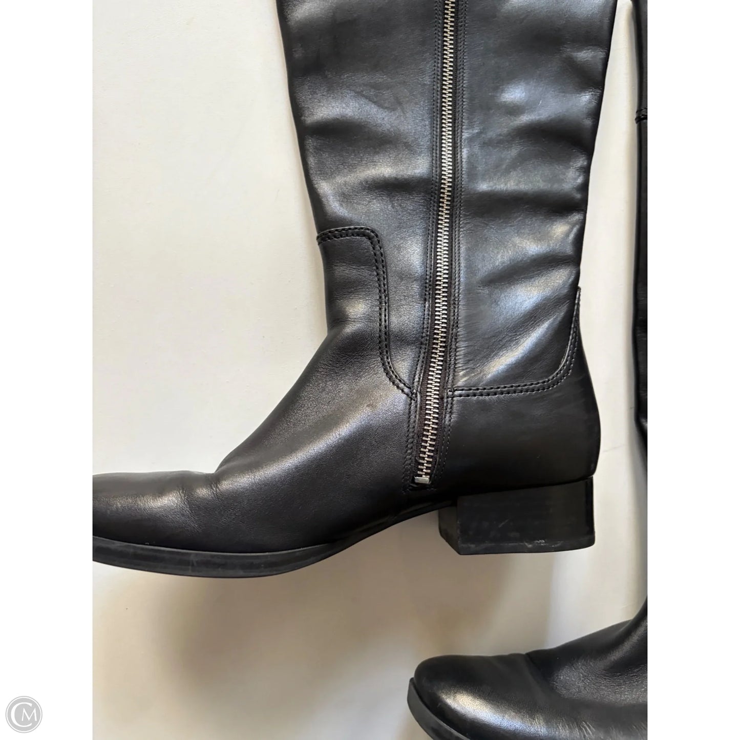 Boots Designer By Michael Kors In Black, Size: 8