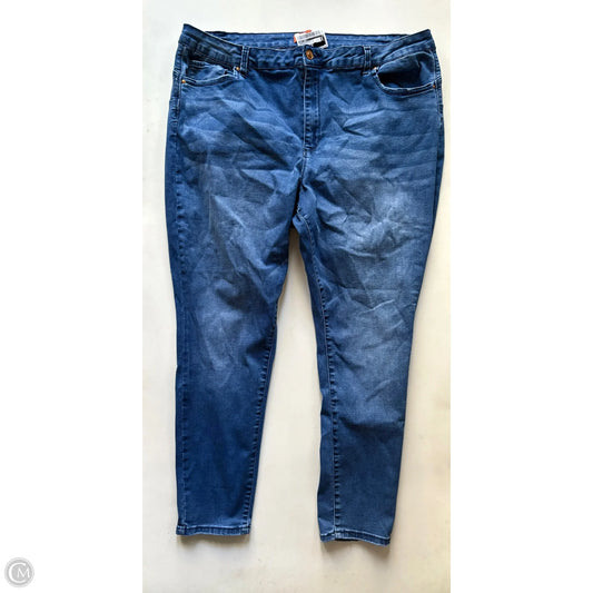 Jeans Straight By Wax Jean In Blue, Size: 24