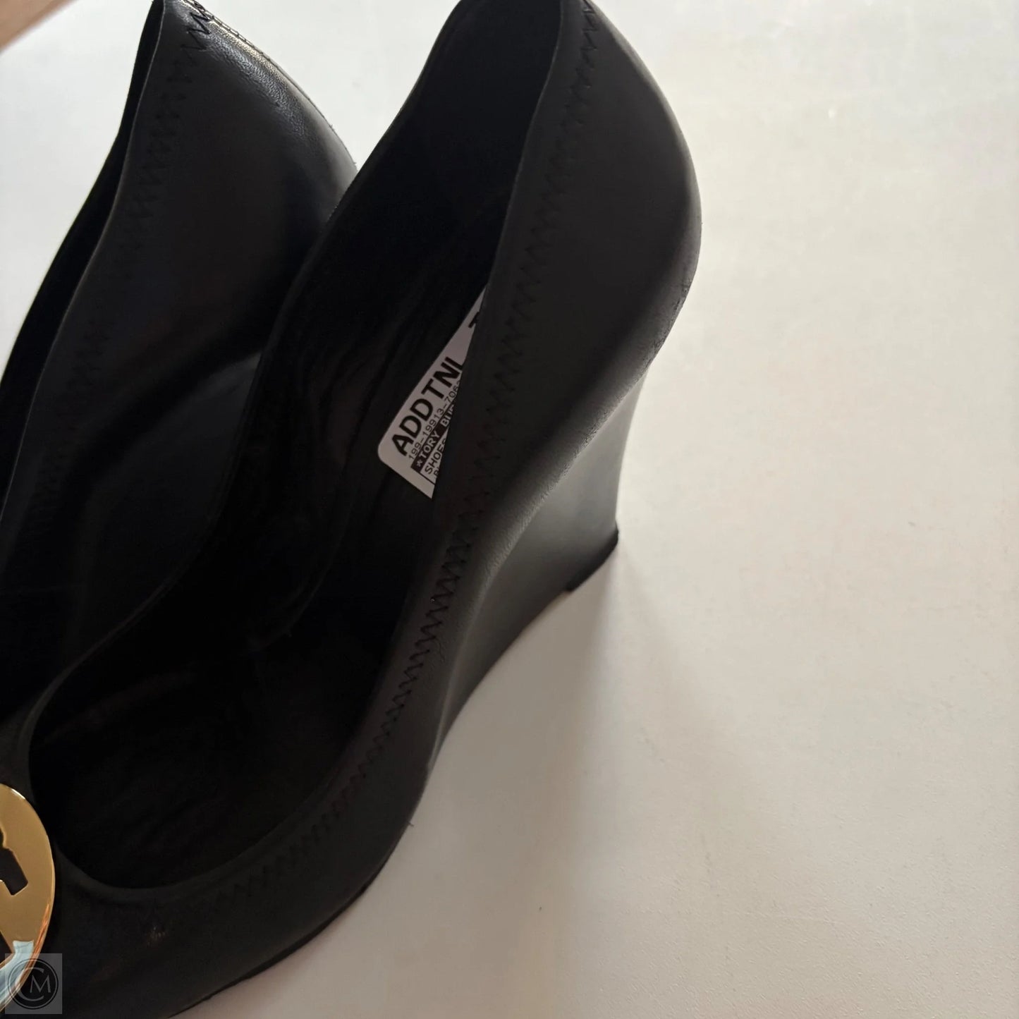 Shoes Designer By Tory Burch In Black, Size: 9.5