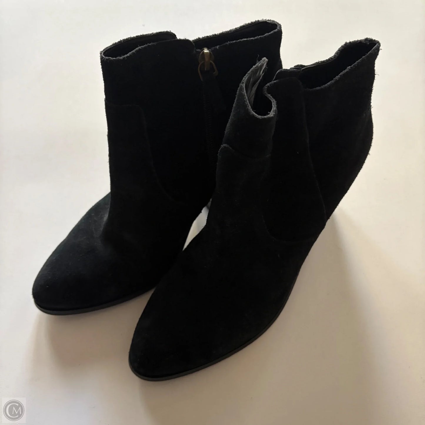 Boots Ankle Heels By Treasure Bond In Black, Size: 8.5