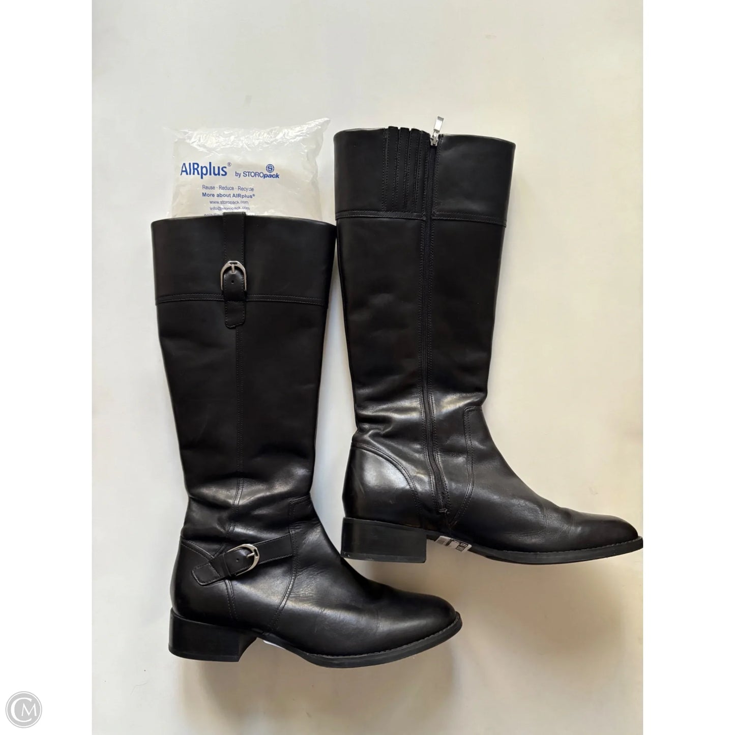 Boots Knee Heels By Ariat In Black, Size: 11