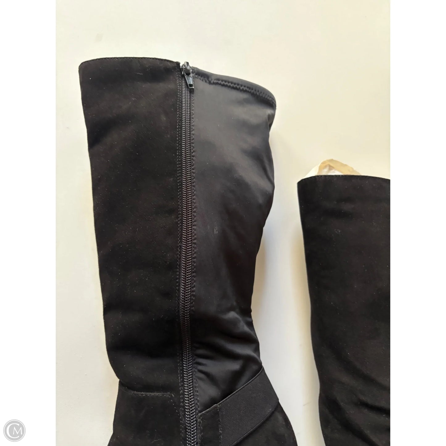 Boots Knee Heels By Kelly And Katie In Black, Size: 10