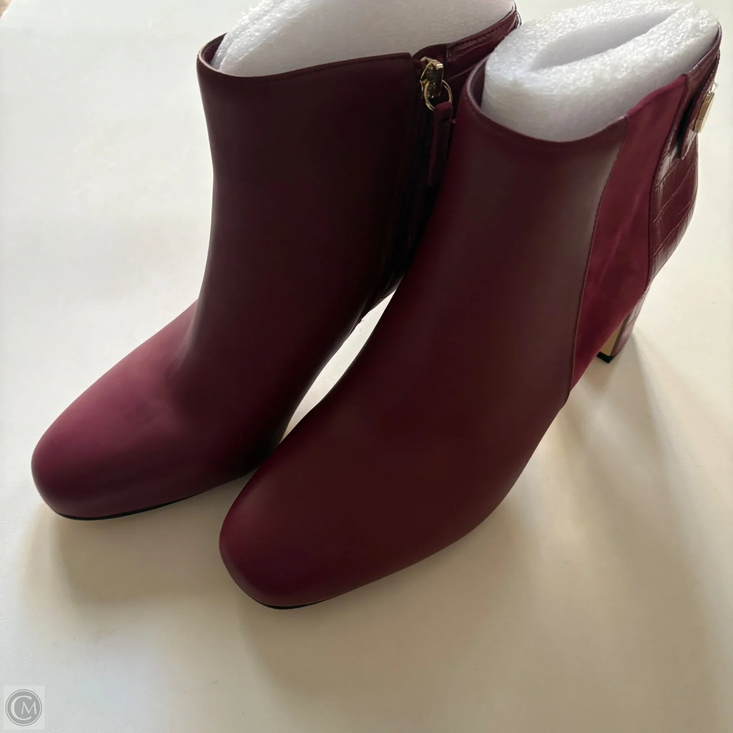 Boots Ankle Heels By White House Black Market In Pink, Size: 10