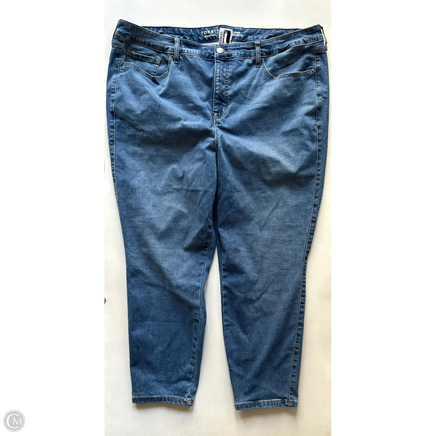 Jeans Straight By Torrid In Blue, Size: 22